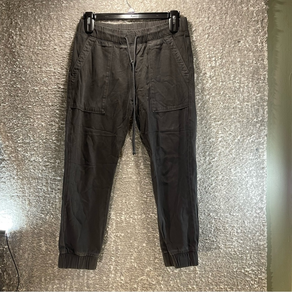 Anthropologie Cloth & Stone Jogger Pants Womens S Tencel-Blend Pocket Drawstring